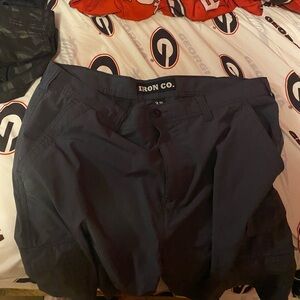 Iron Co. Black Cargo Shorts